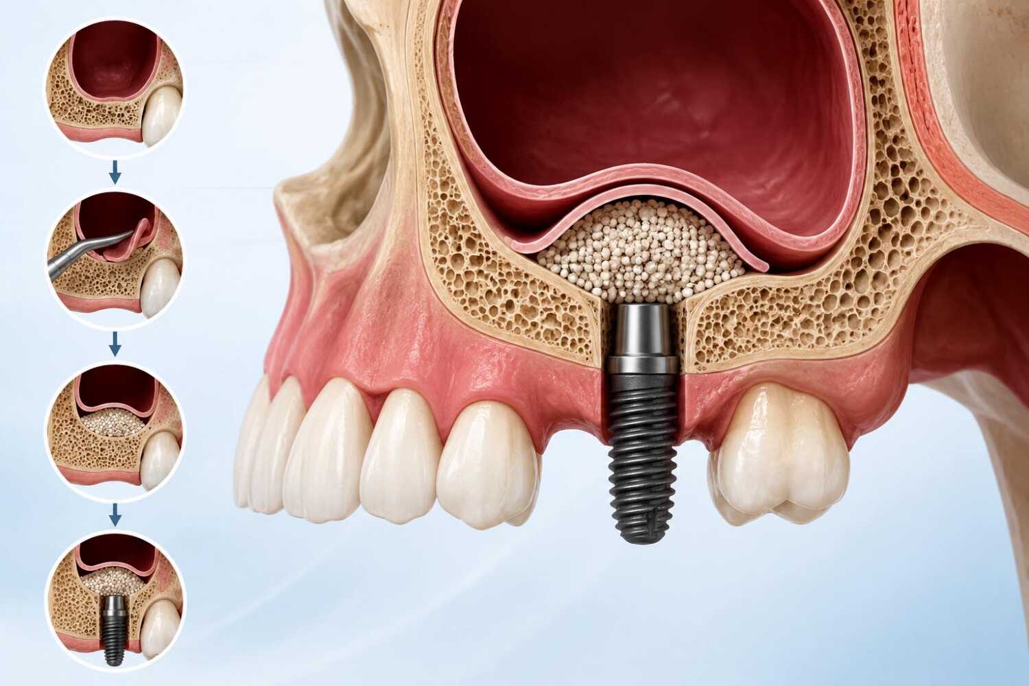Sinus lift: Šta je, kada je potreban i koliko traje oporavak?